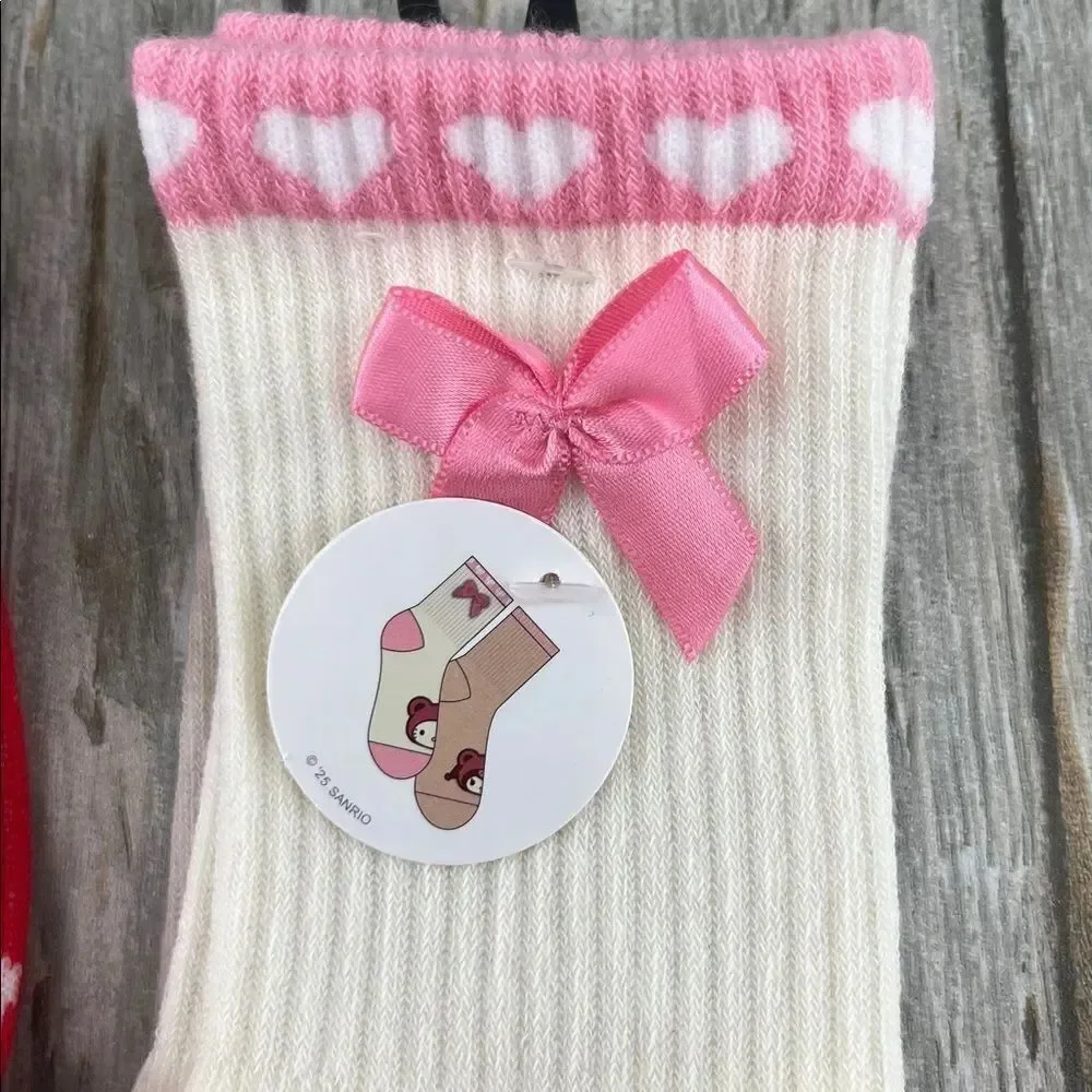 Women’s Hello Kitty & Aristocats Mid-Crew Socks 3-Pair Size 4-10